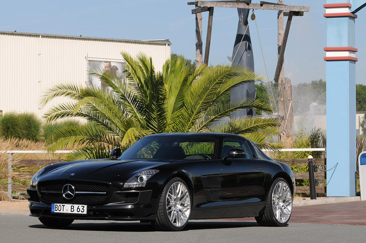 Brabus boosts Merc SLS AMG