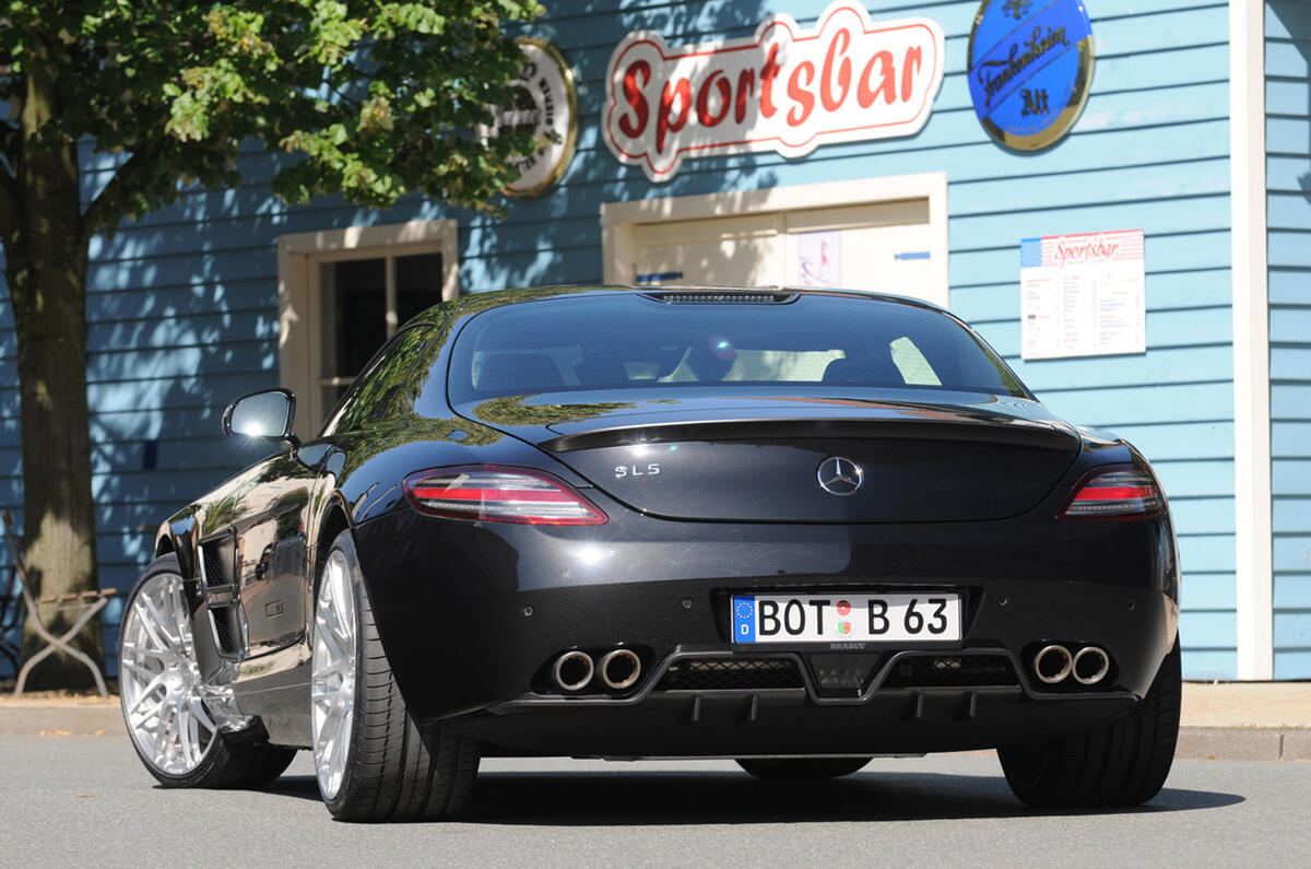 no title Brabus boosts Merc SLS AMG