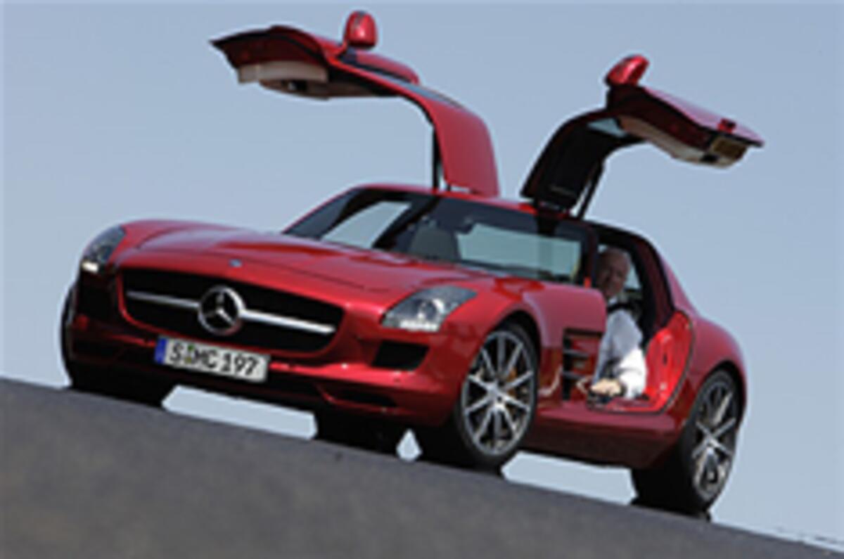 Frankfurt motor show: Mercedes SLS