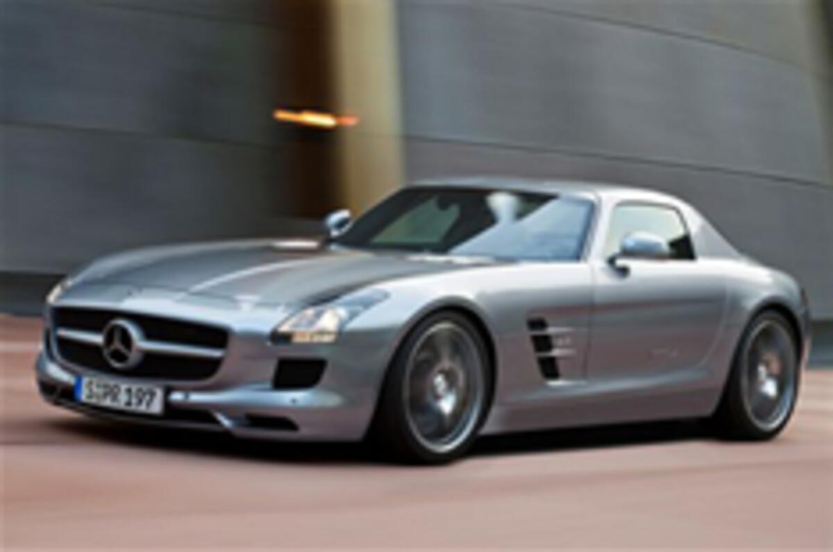 Mercedes SLS supercar revealed