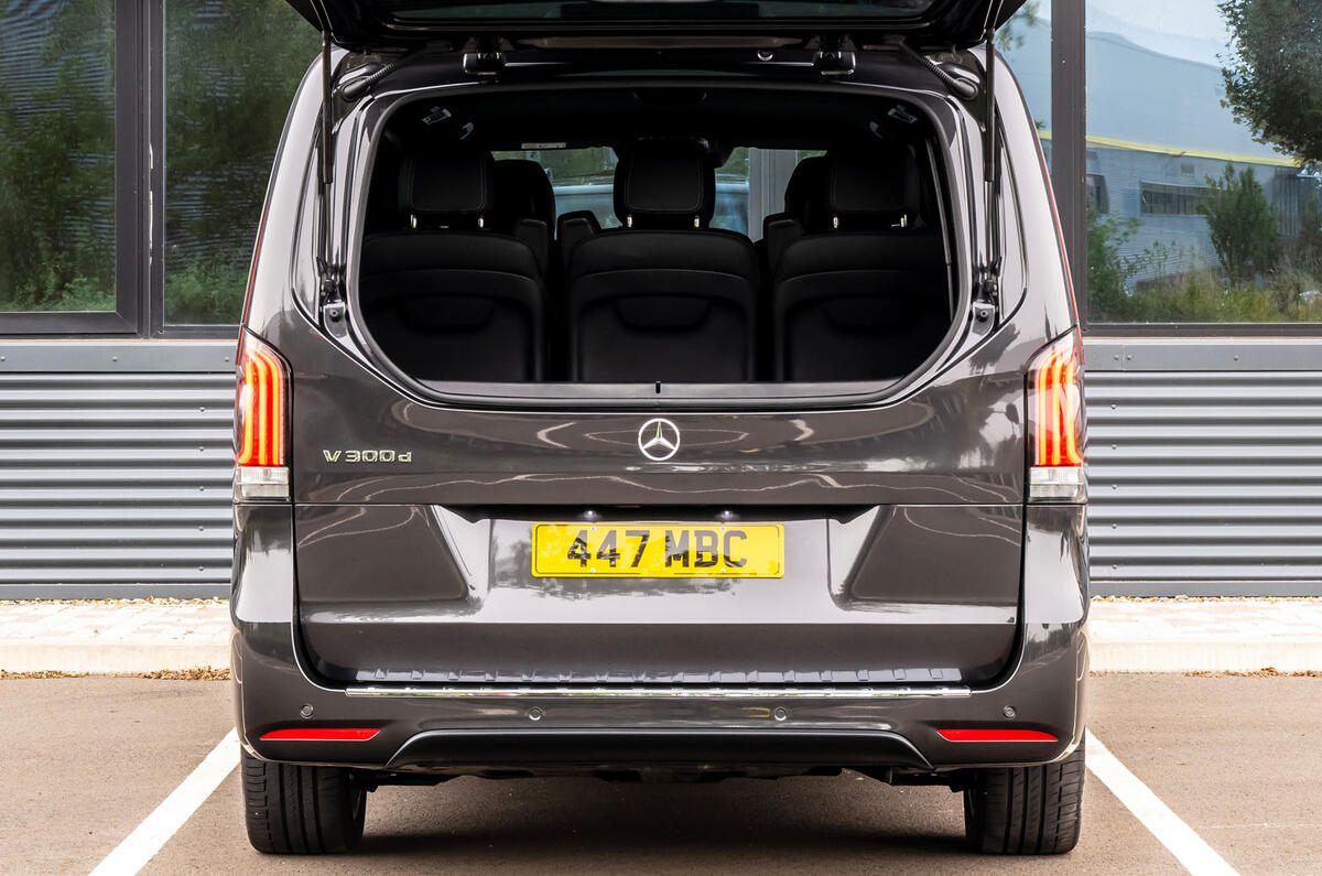 Mercedes Benz V Class 2025 Review loading hatch 0051