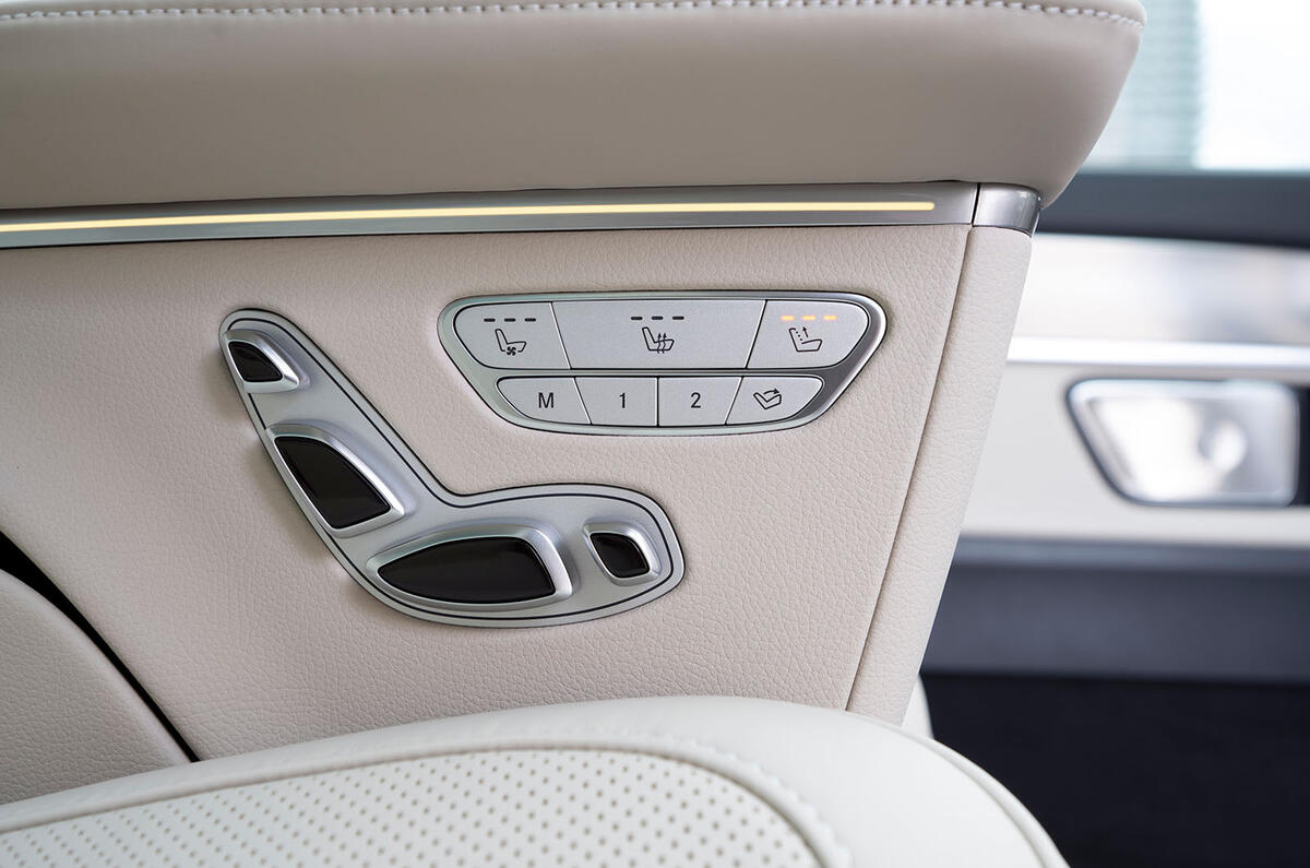 mercedes benz vlass review 2024 11 seat controls