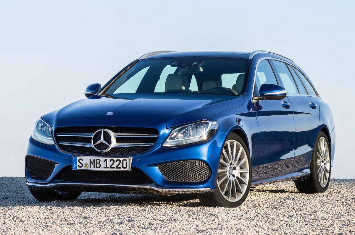 no title New Mercedes C-class estate revealed