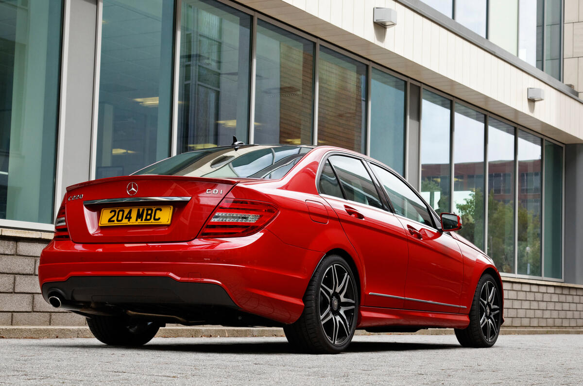 Mercedes-Benz C-Class rear quarter