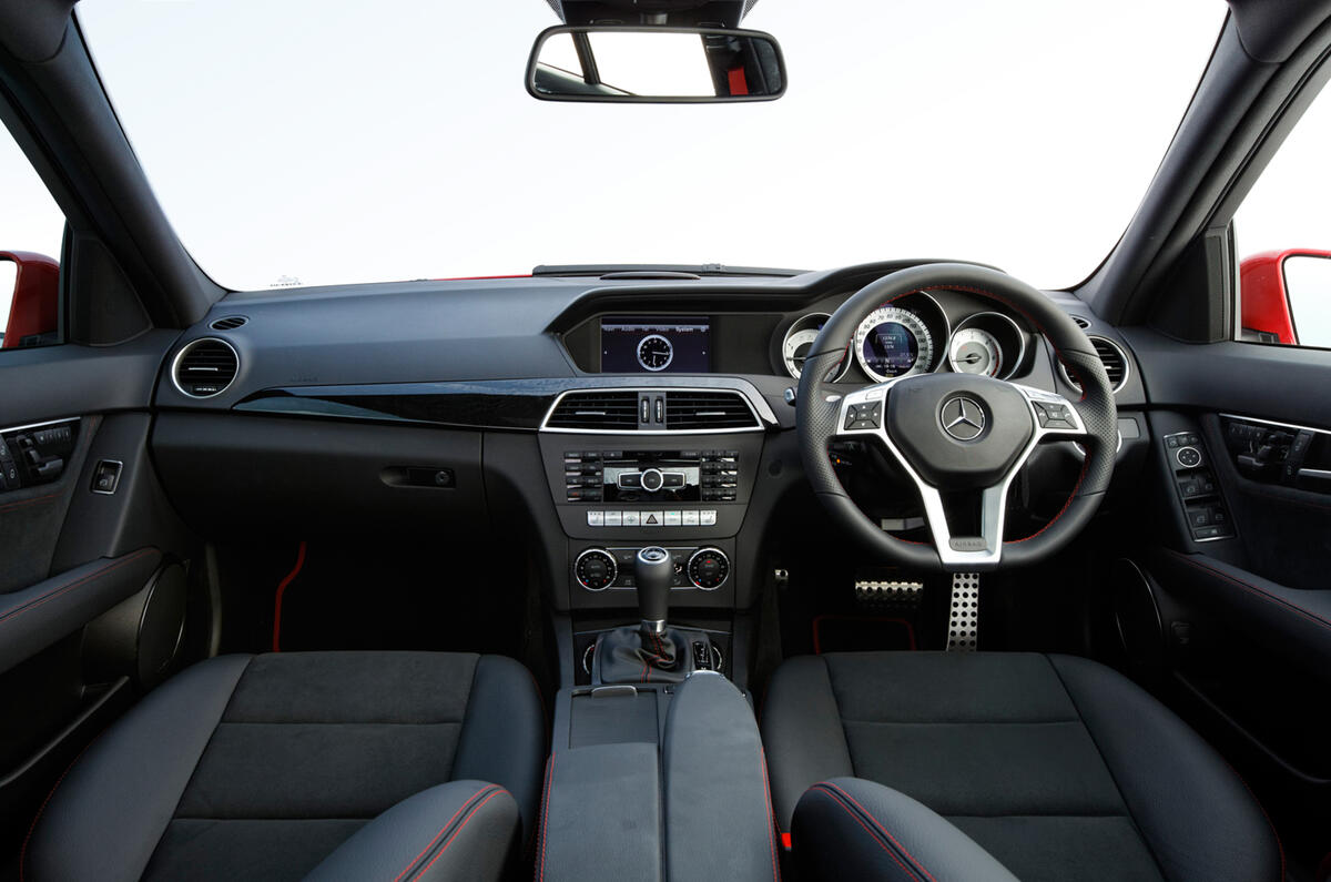 Mercedes-Benz C-Class dashboard