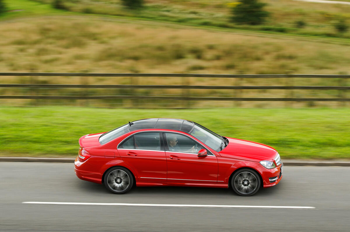 Mercedes-Benz C-Class side profile