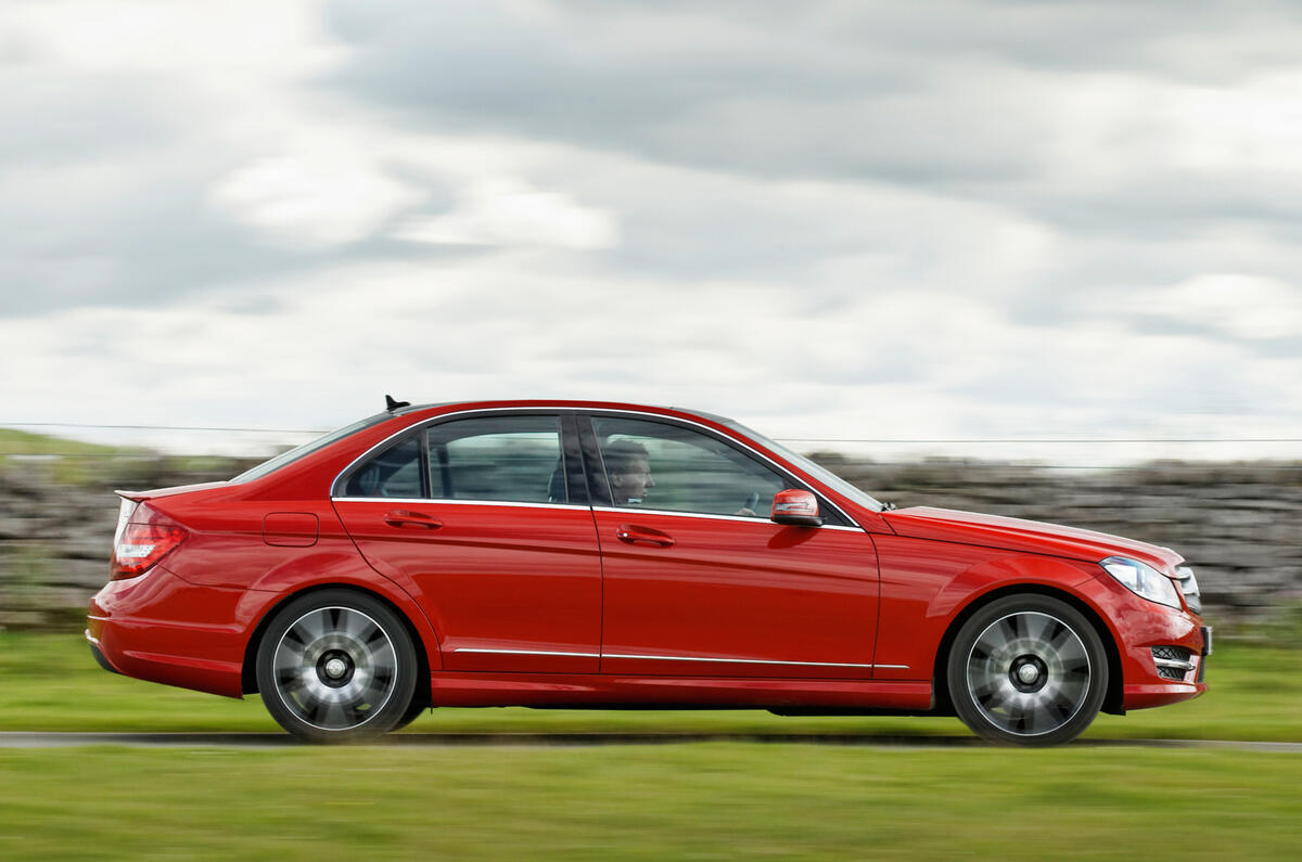 Mercedes-Benz C-Class side profile