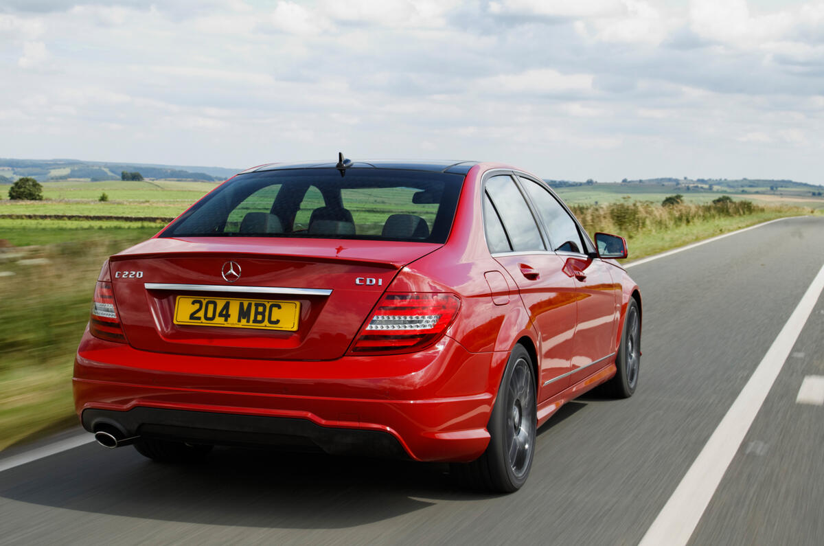 Mercedes-Benz C-Class rear quarter