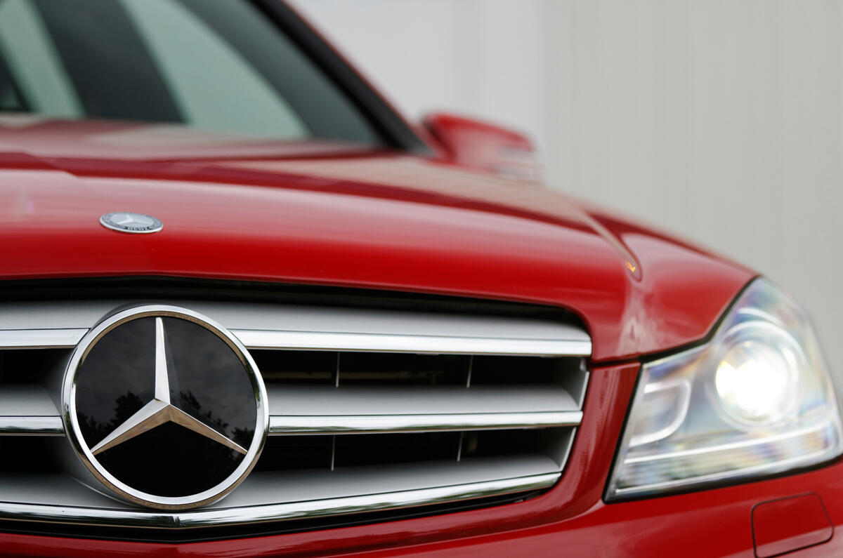 Mercedes-Benz C-Class front grille