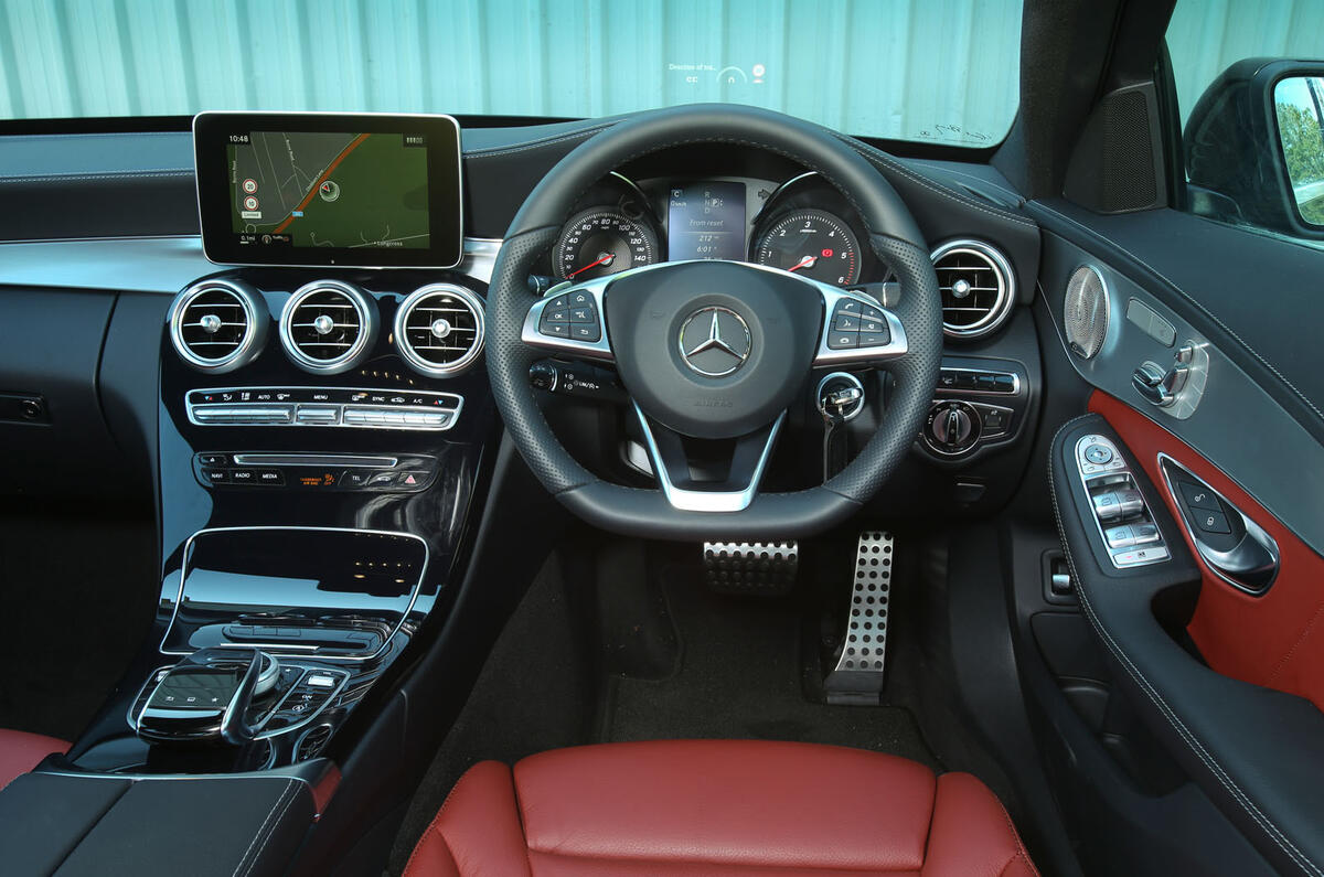 Mercedes-Benz C-Class dashboard