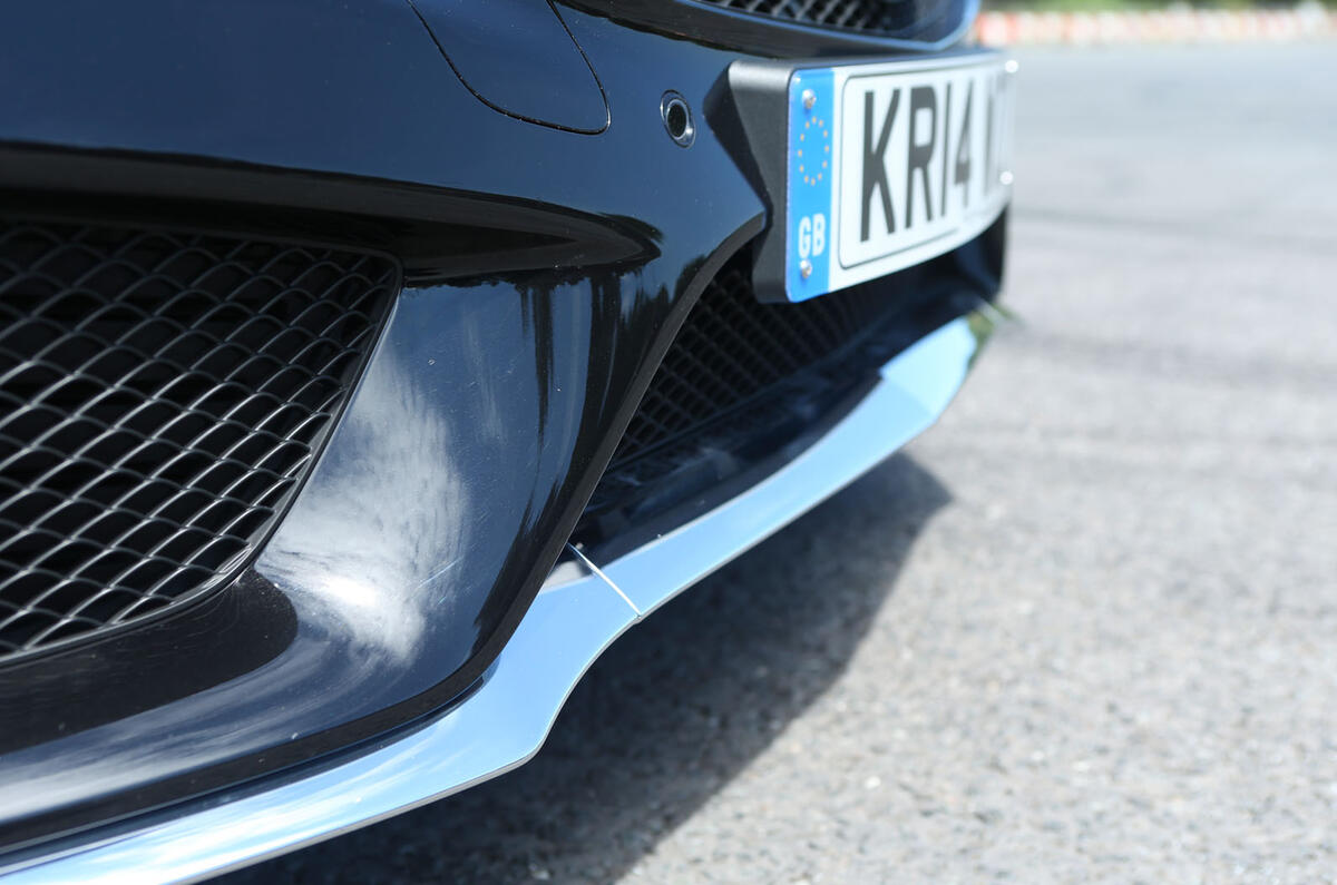 AMG-styled Mercedes-Benz C-Class bumper