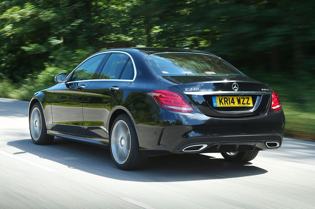 Mercedes-Benz C-Class rear quarter