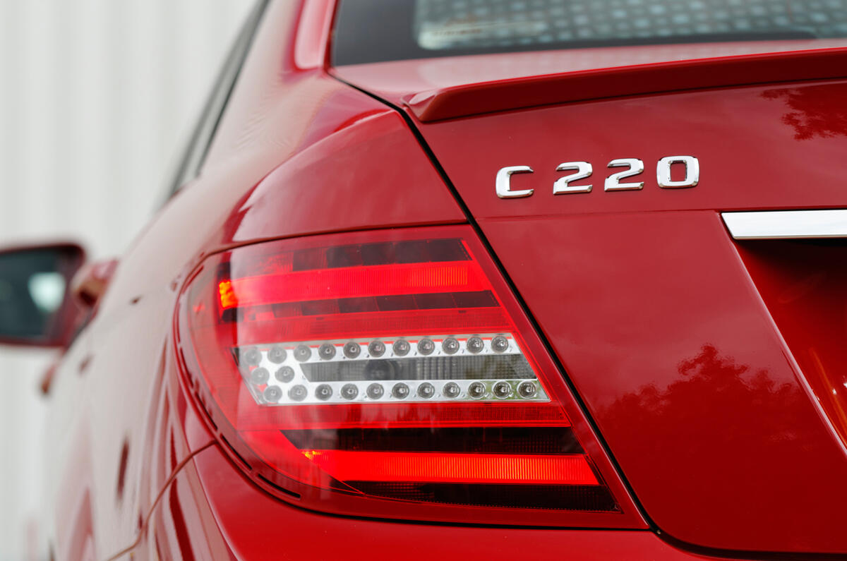 Mercedes-Benz C-Class rear light