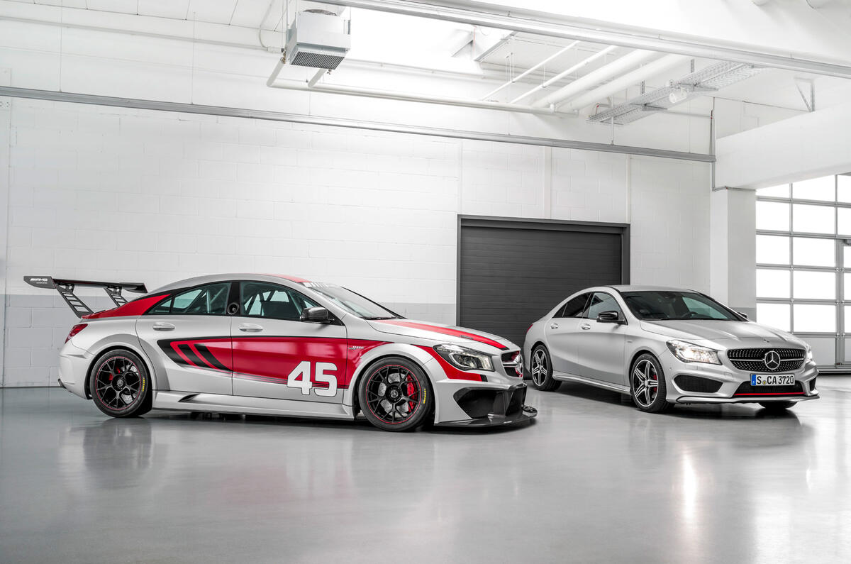 Frankfurt motor show: Mercedes CLA 45 AMG Racing Series