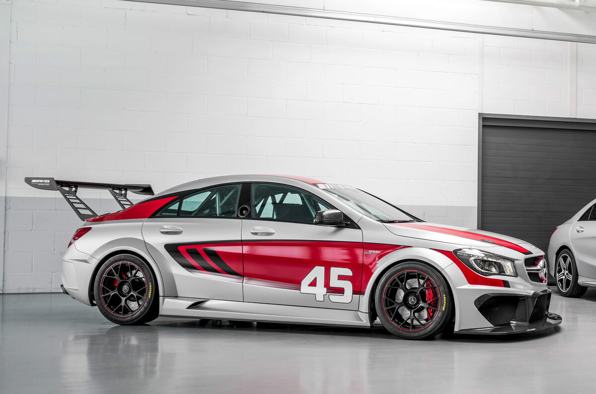 no title Frankfurt motor show: Mercedes CLA 45 AMG Racing Series
