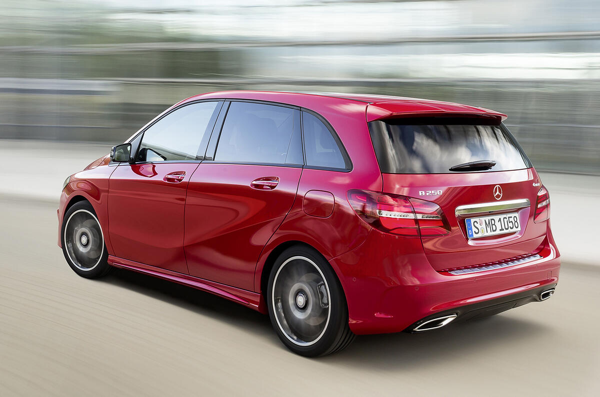 Facelifted Mercedes-Benz B-class revealed Facelifted Mercedes-Benz B-class revealed