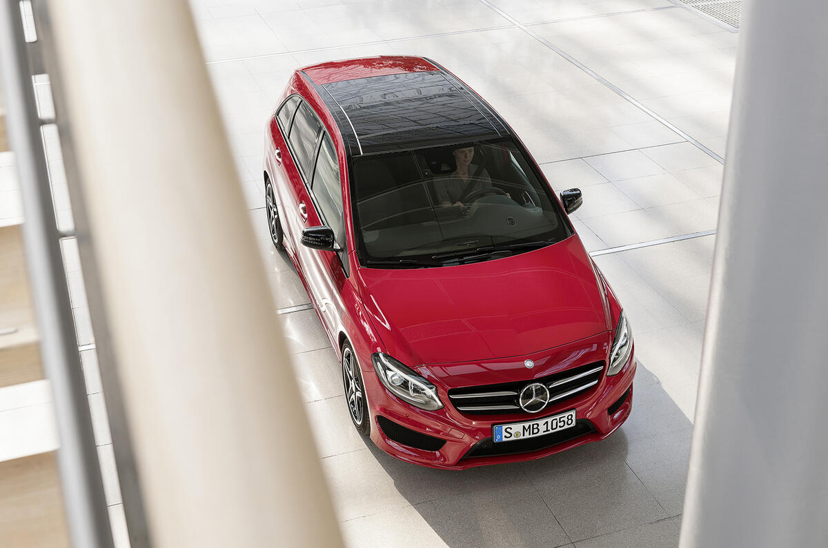 Facelifted Mercedes-Benz B-class revealed Facelifted Mercedes-Benz B-class revealed