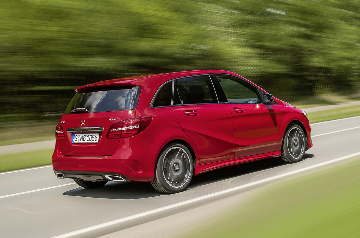 Facelifted Mercedes-Benz B-class revealed Facelifted Mercedes-Benz B-class revealed