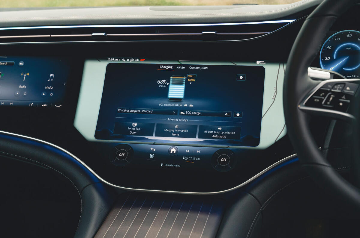 Mercedes EQS 450  RT 2025 power management ME 171