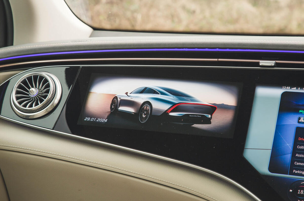 mercedes eqs suv review 2024 20 extra screen