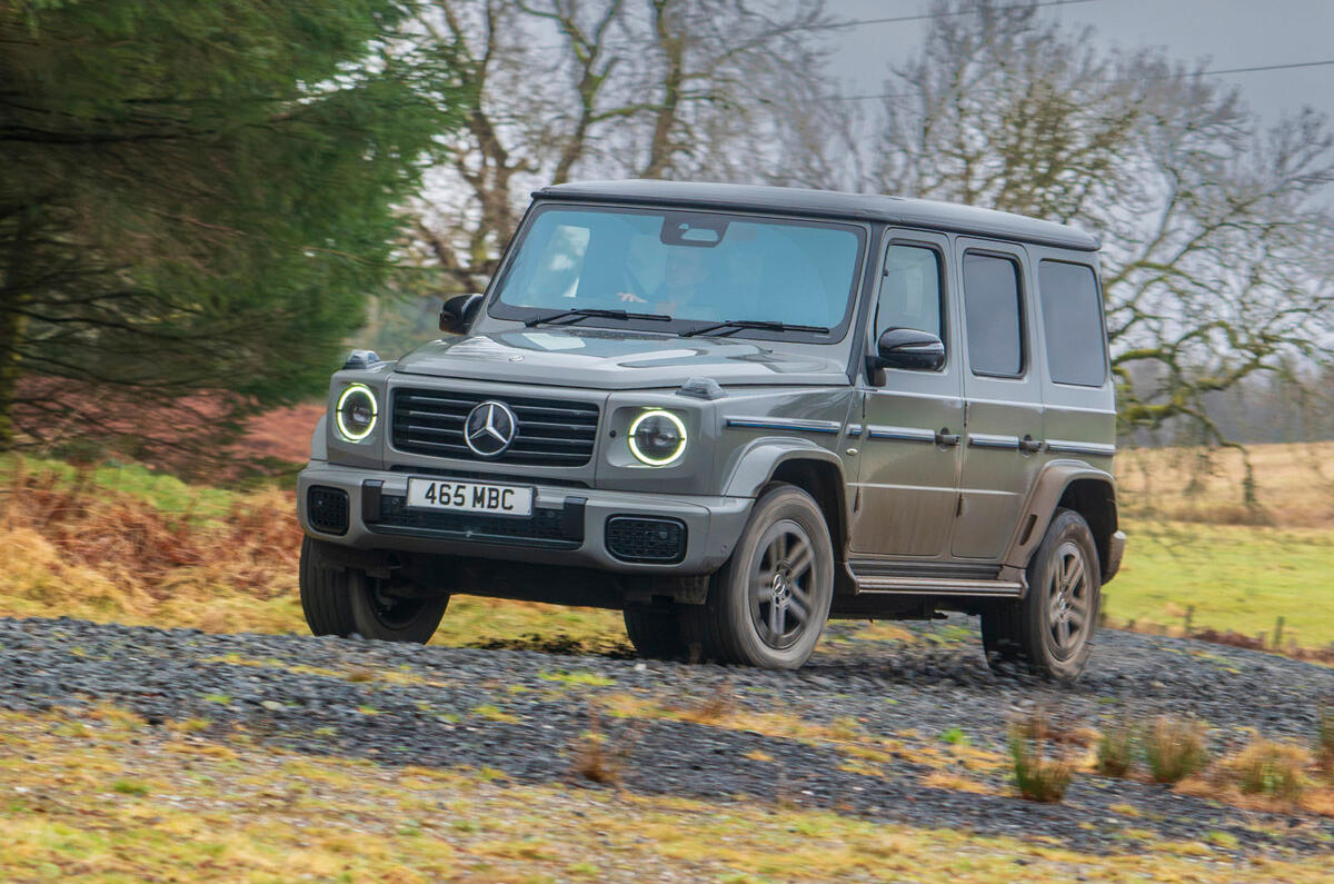 Mercedes G580 compte-rendu 2025 019 virage avant