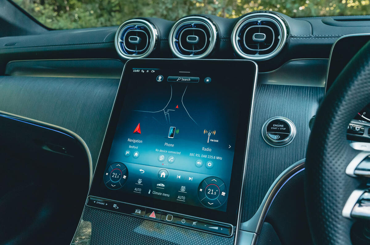 mercedes glc review 2023 09 infotainment mercedes glc review 2023 09 infotainment