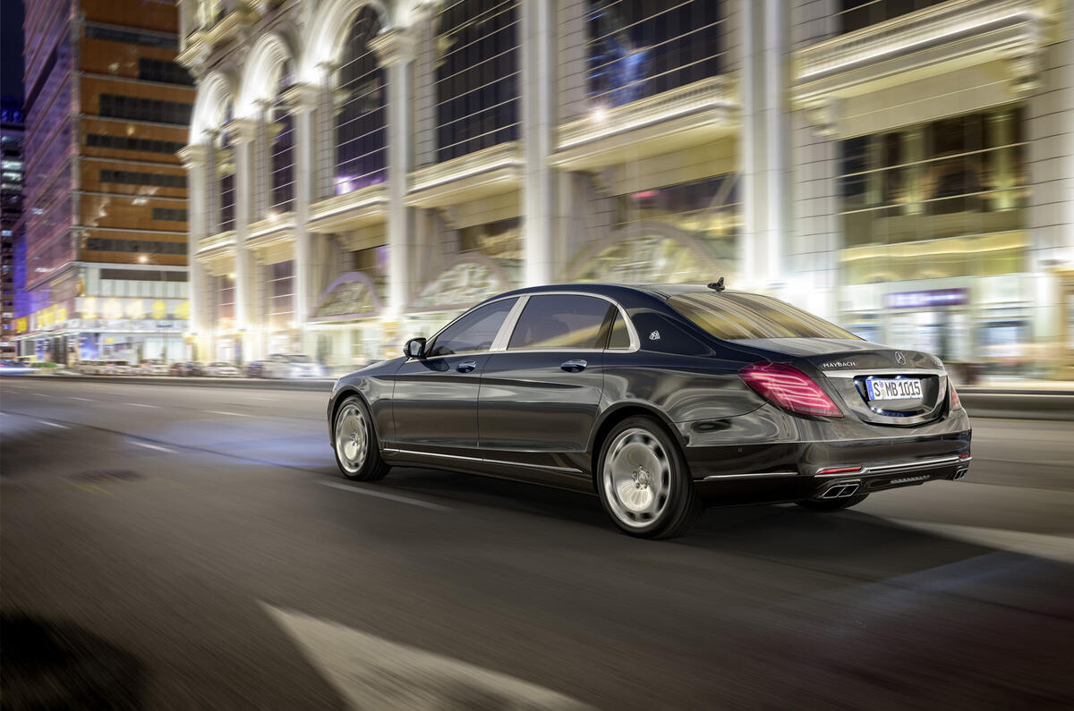 Mercedes-Maybach S 600 rear