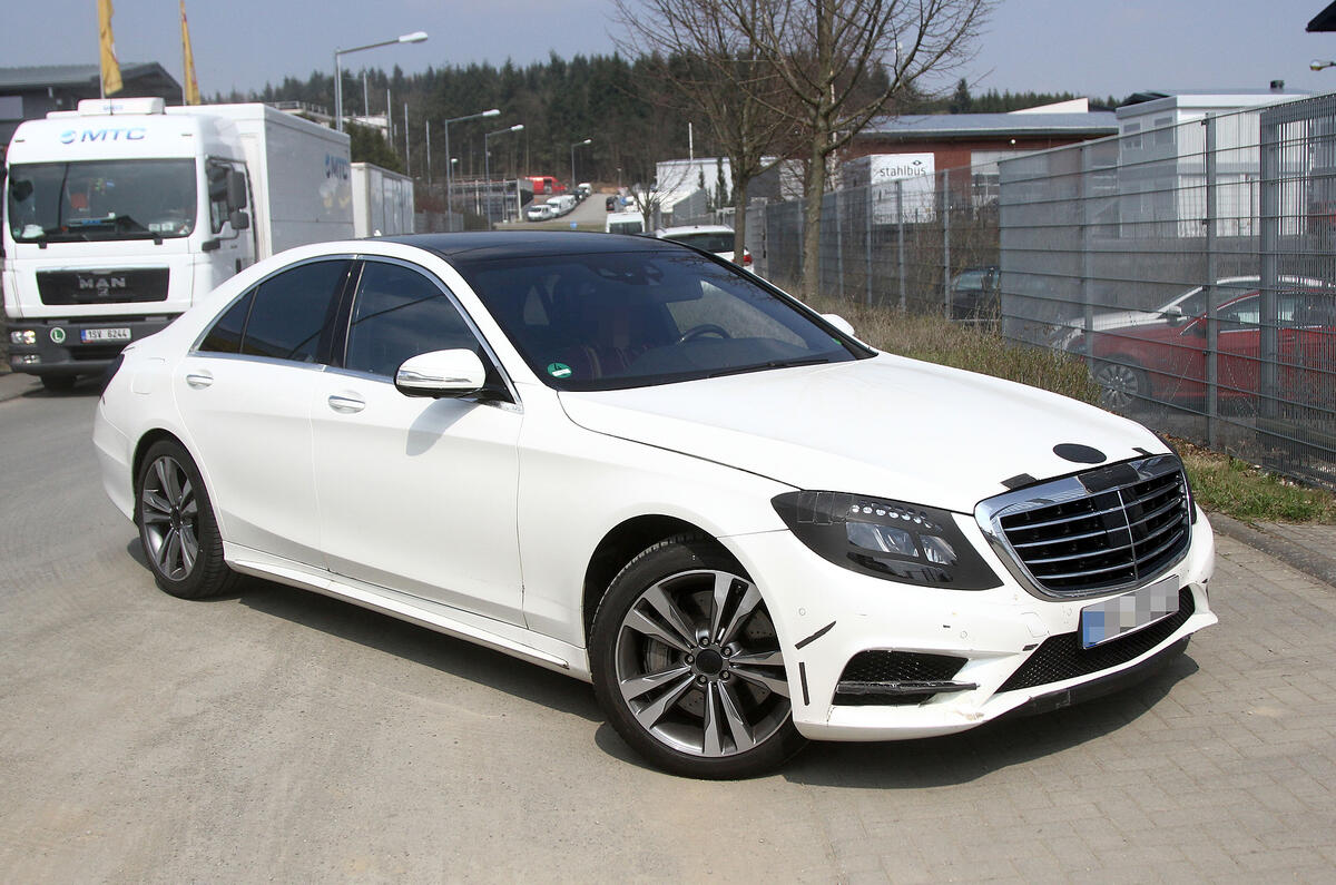 New Mercedes-Benz S-class image leaked