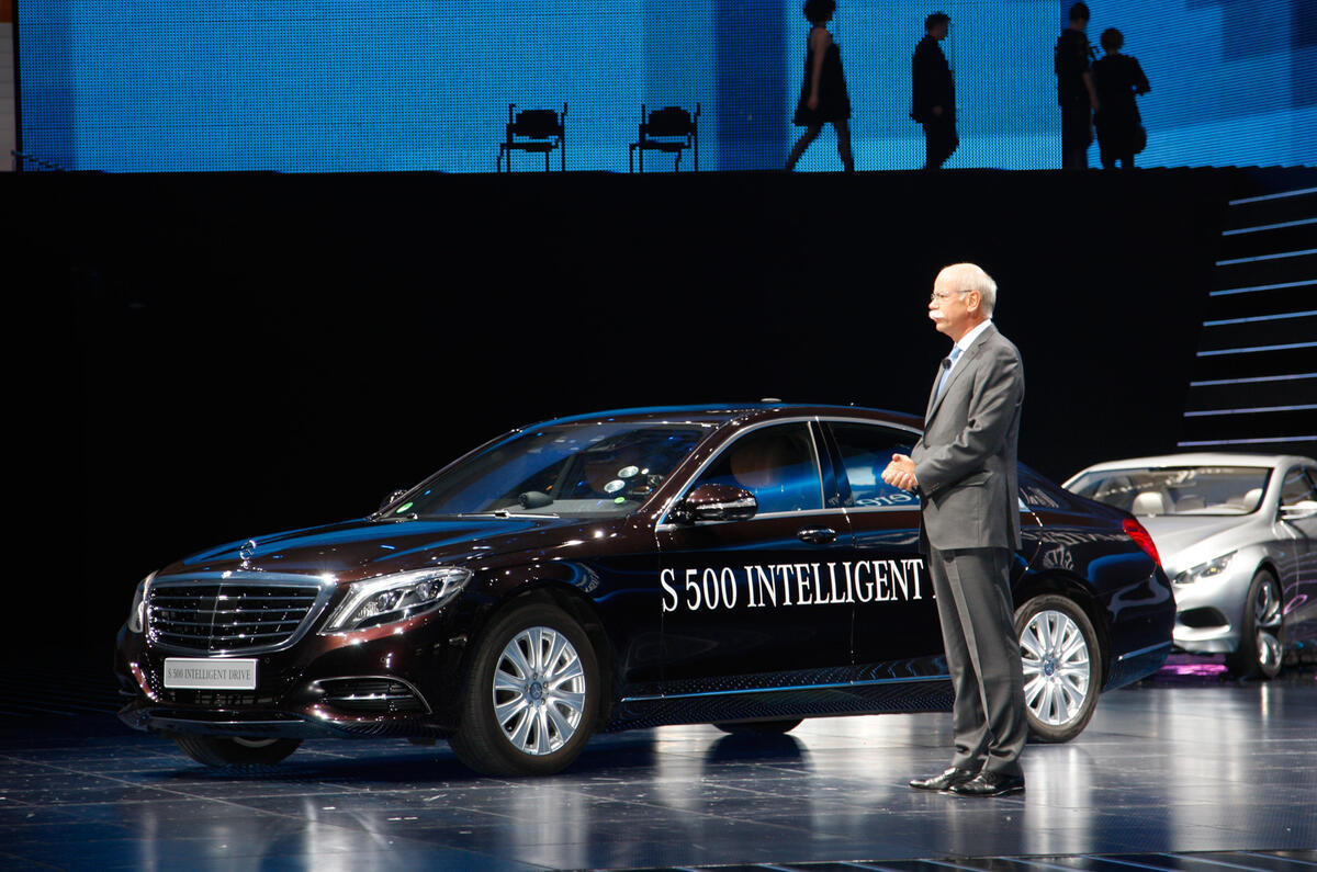 Mercedes-Benz S500 plug-in hybrid shown