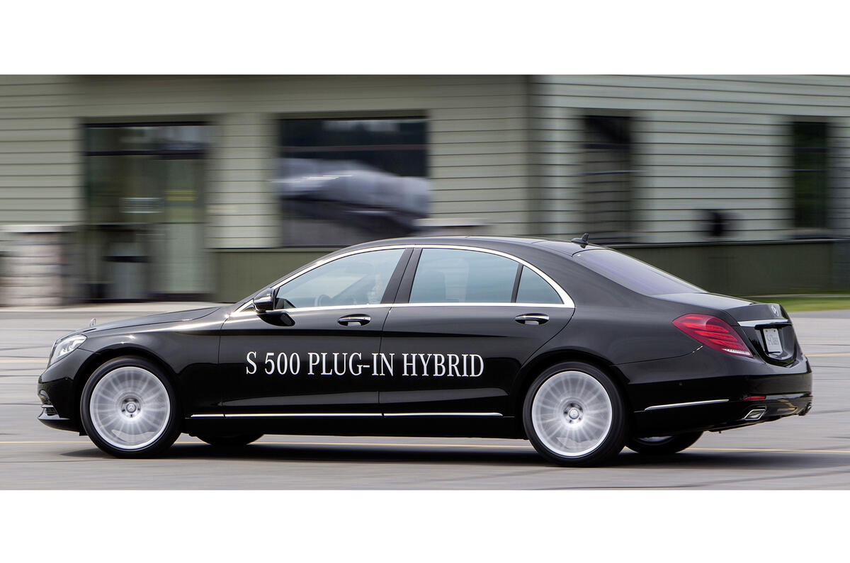 Mercedes-Benz S500 plug-in hybrid promises 94.2mpg