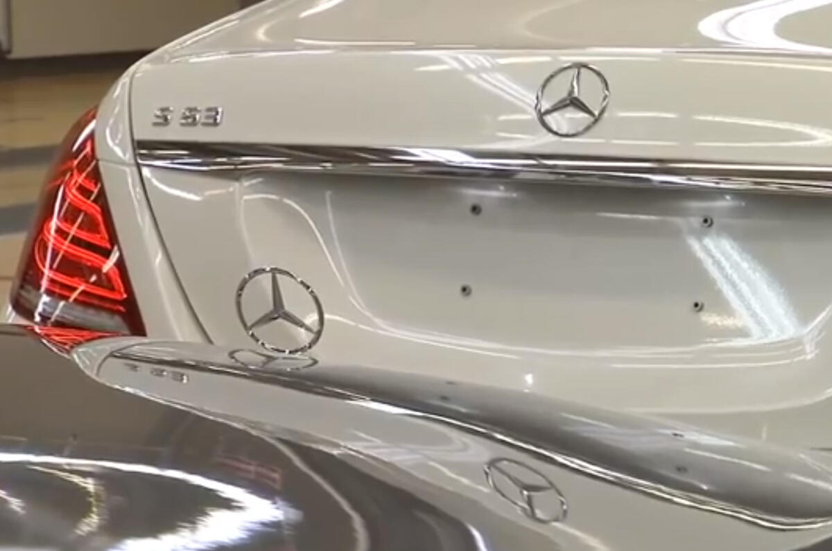 Mercedes S63 AMG pictures leaked