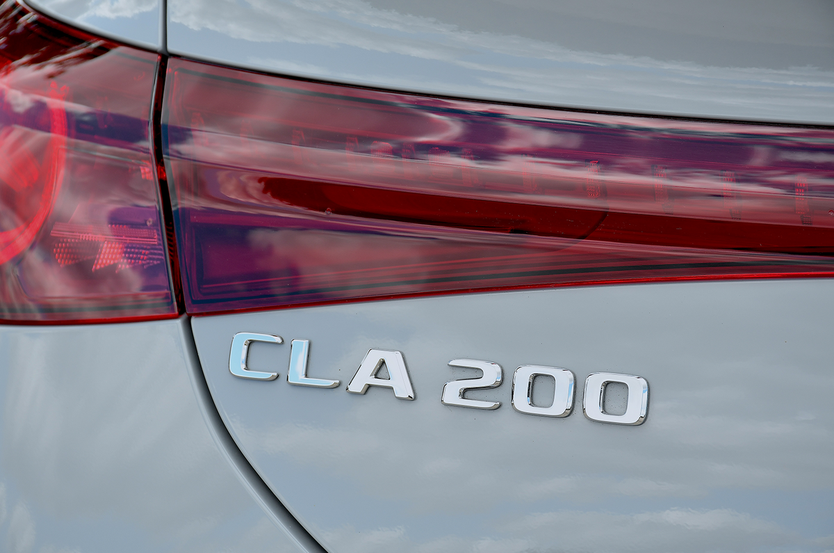 Mercedes CLA badge