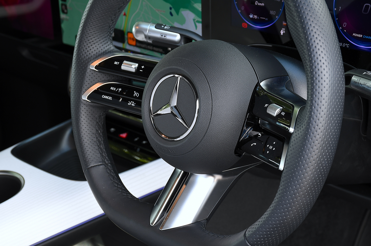 Mercedes CLA steering wheel