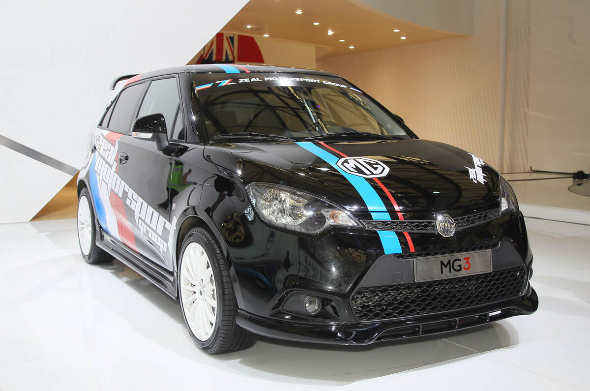 Shanghai motor show: MG3