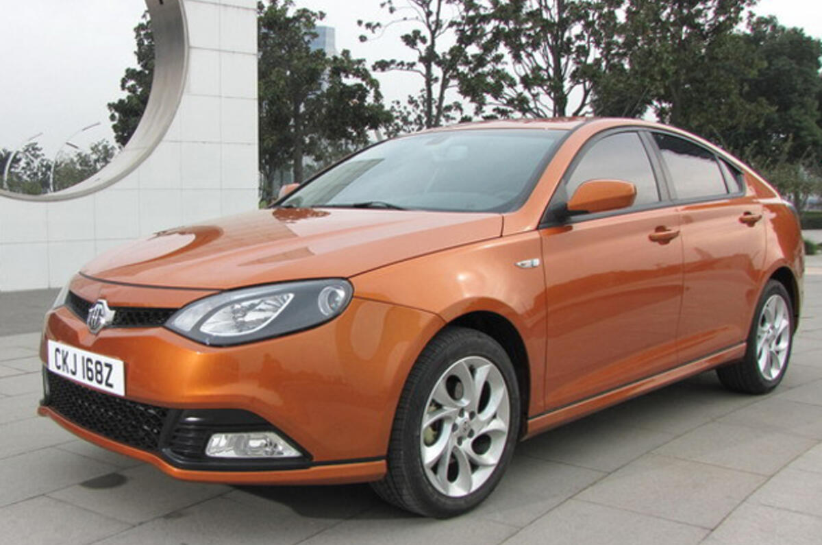 no title MG 6 to be sold in Europe