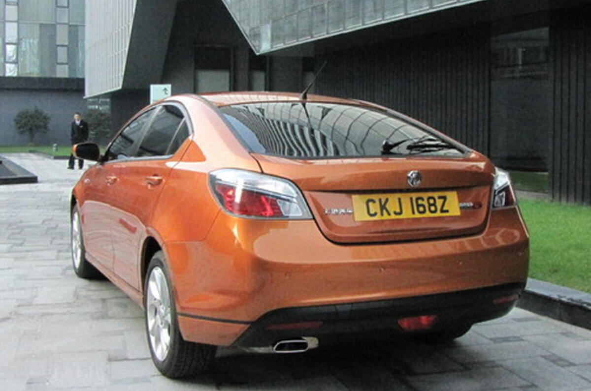 no title MG 6 to be sold in Europe