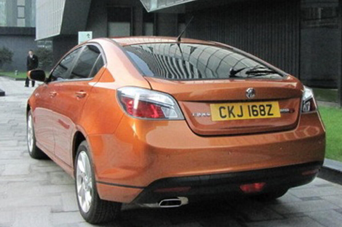 no title MG 6 to be sold in Europe