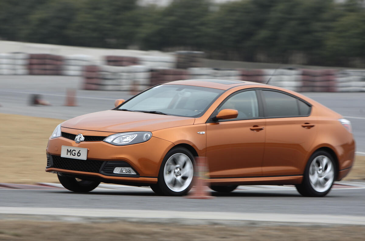 MG6 to go on sale in the UK