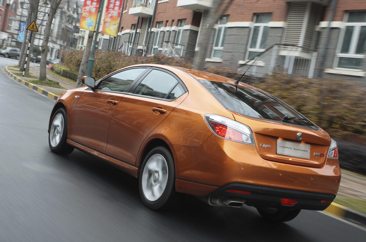 MG6 to go on sale in the UK