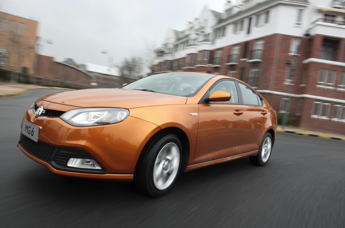 MG6 to go on sale in the UK