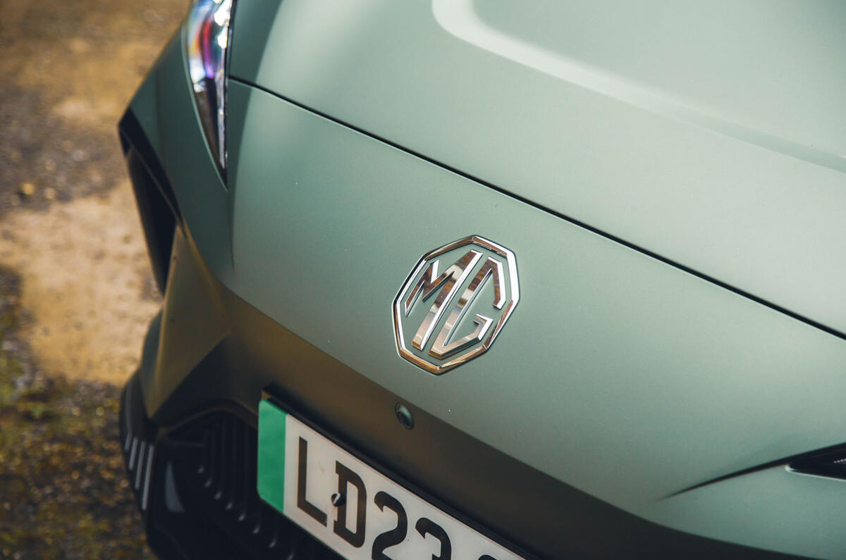 MG 4 X Power 2025 Review front detail 6 MG 4 X Power 2025 Review front detail 6