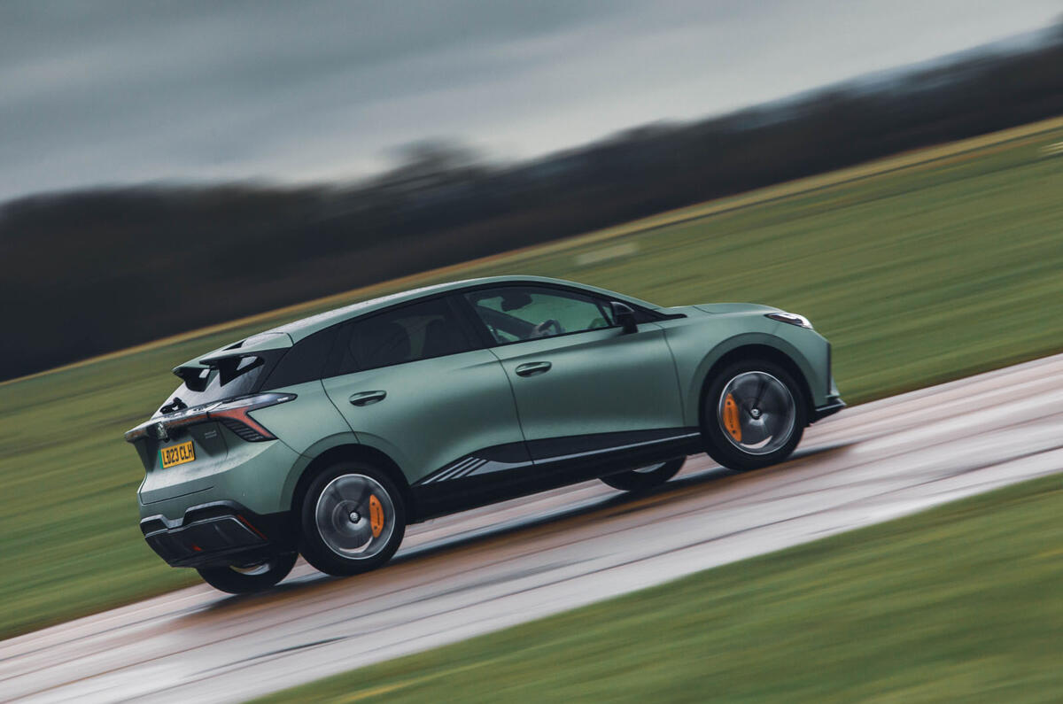 MG 4 X Power 2025 Review rear corner 4 MG 4 X Power 2025 Review rear corner 4