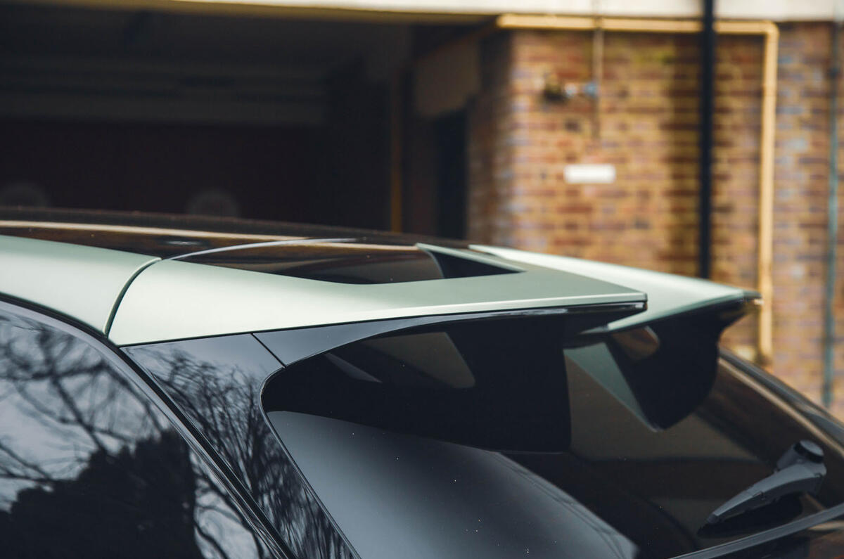 MG 4 X Power 2025 Review rear spoiler 8 MG 4 X Power 2025 Review rear spoiler 8