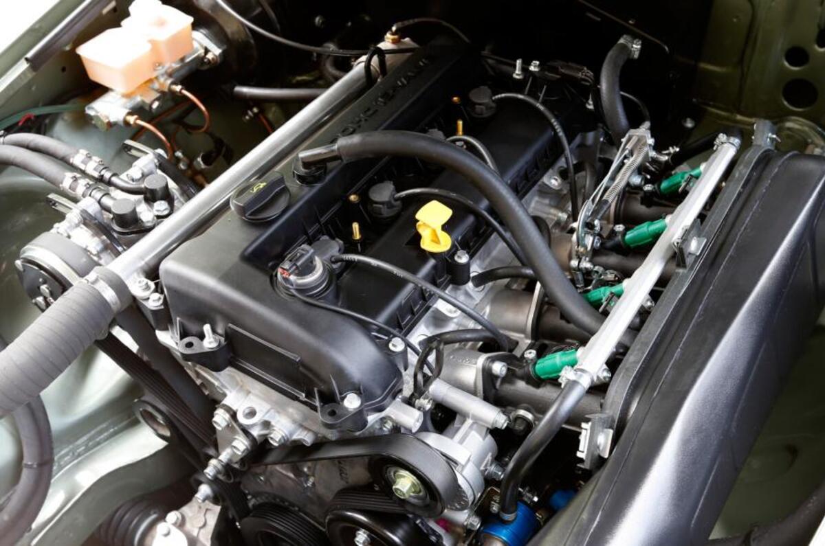 MG LE50 four-cylinder engine