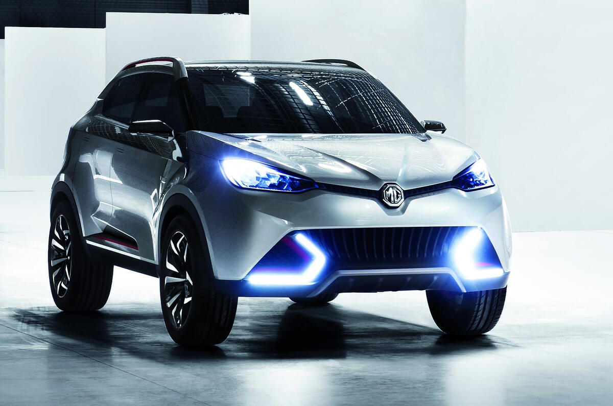 no title MG CS Concept SUV: Shanghai motor show