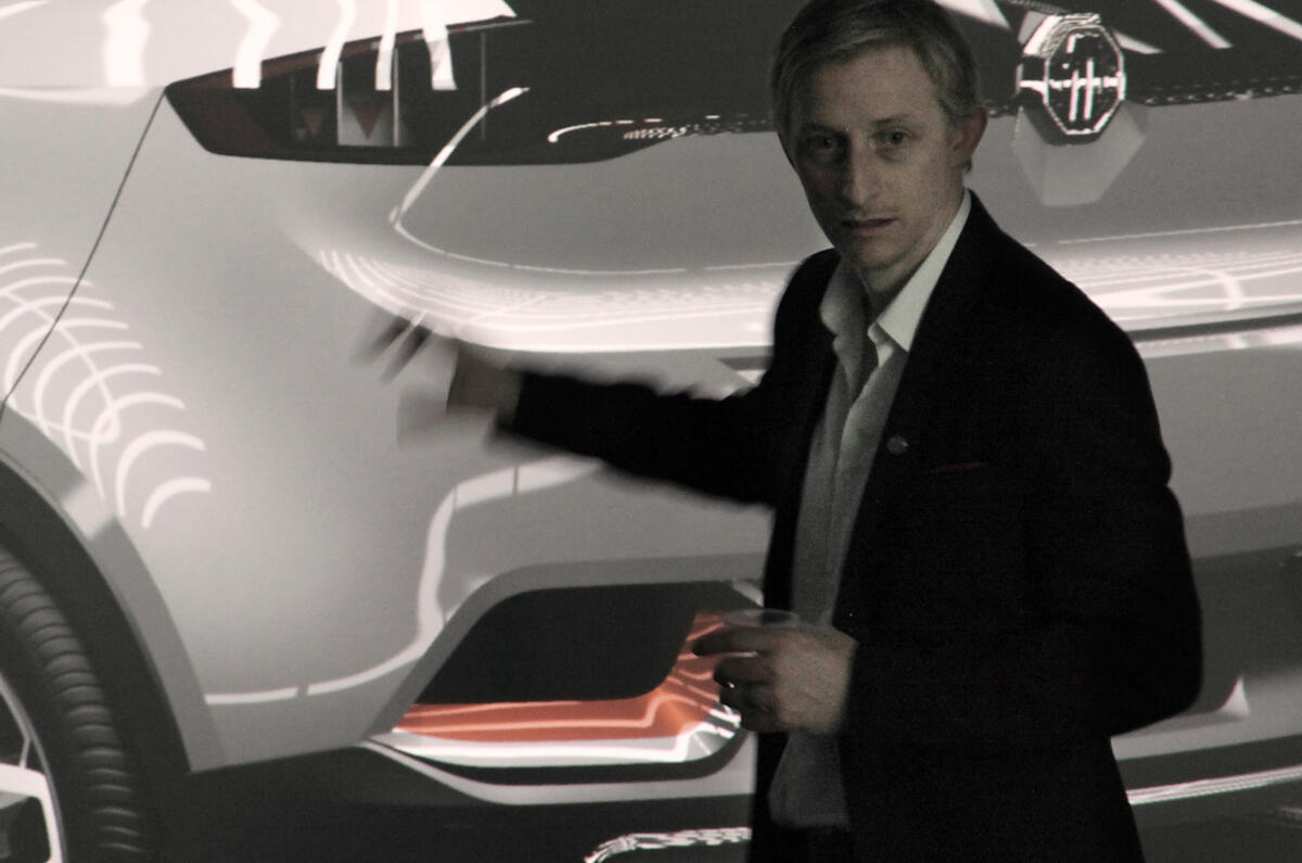 no title MG CS Concept SUV: Shanghai motor show