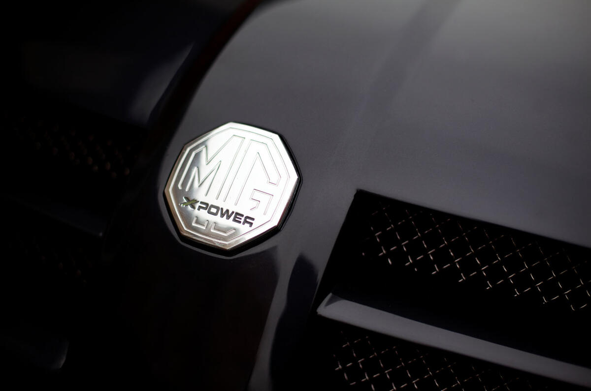 MG X-Power SV driven