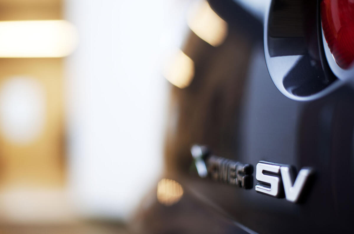 MG X-Power SV driven