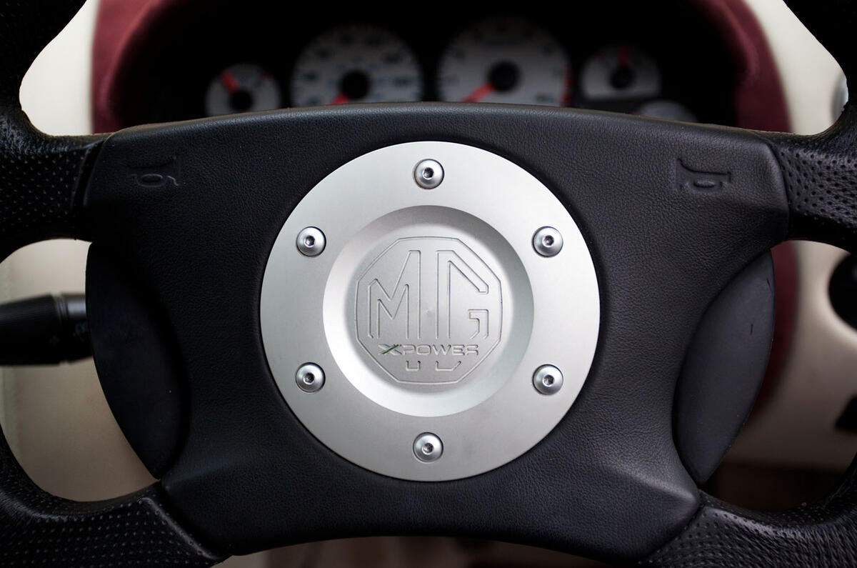 MG X-Power SV driven