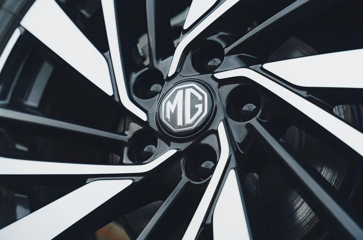 MG ZS Hybrid review 2025 007 wheel